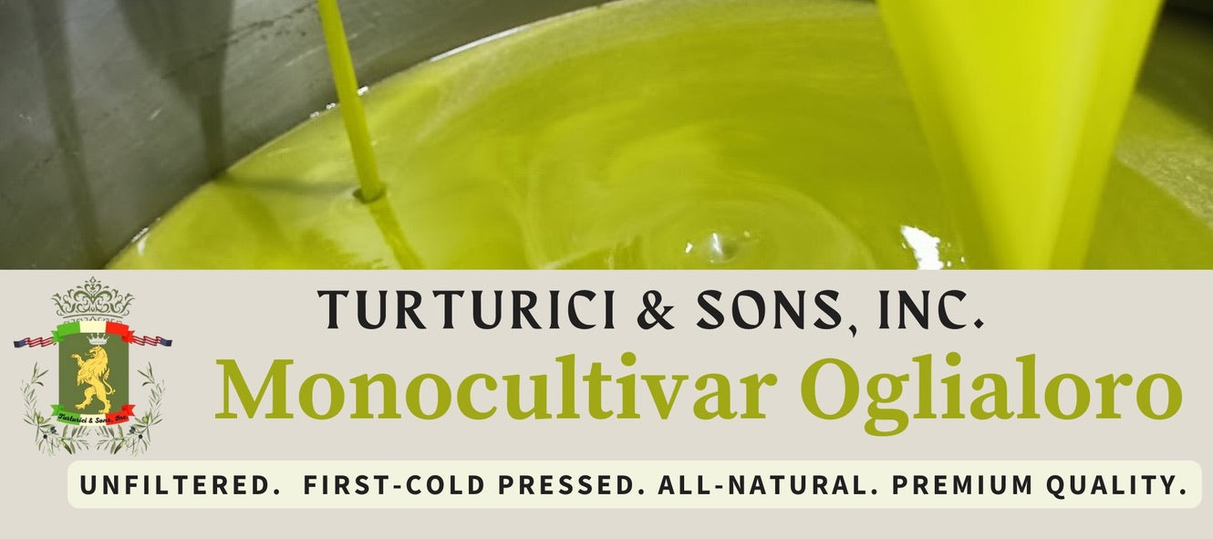 PRINCIPE DI TRABIA: Monocultivar Oglialora Extra Virgin Olive Oil: Delicato (3 Liter Aluminum Can)