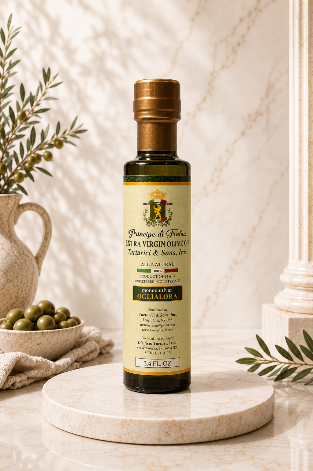 Oglialora Extra Virgin Olive Oil 100ml