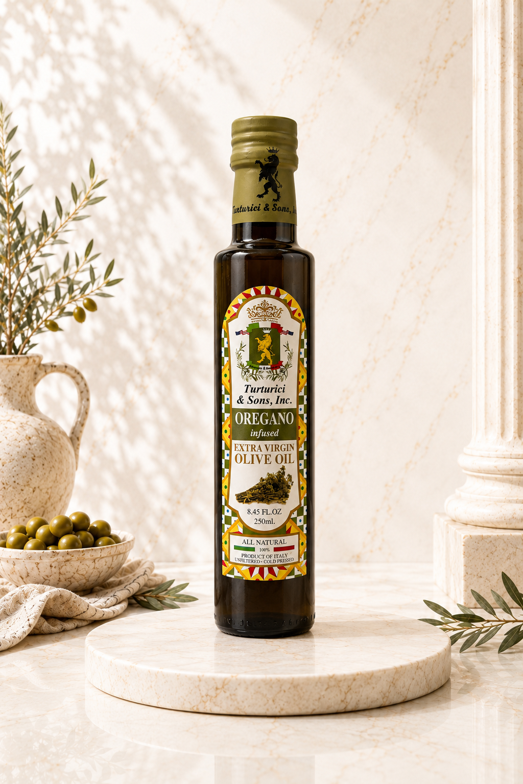 Oregano Infused Olive Oil 250ml