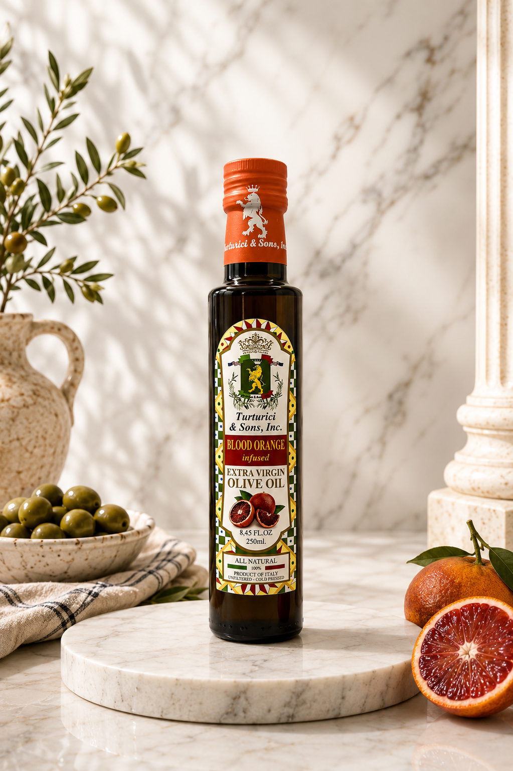 Blood Orange Infused Olive Oil 250ml