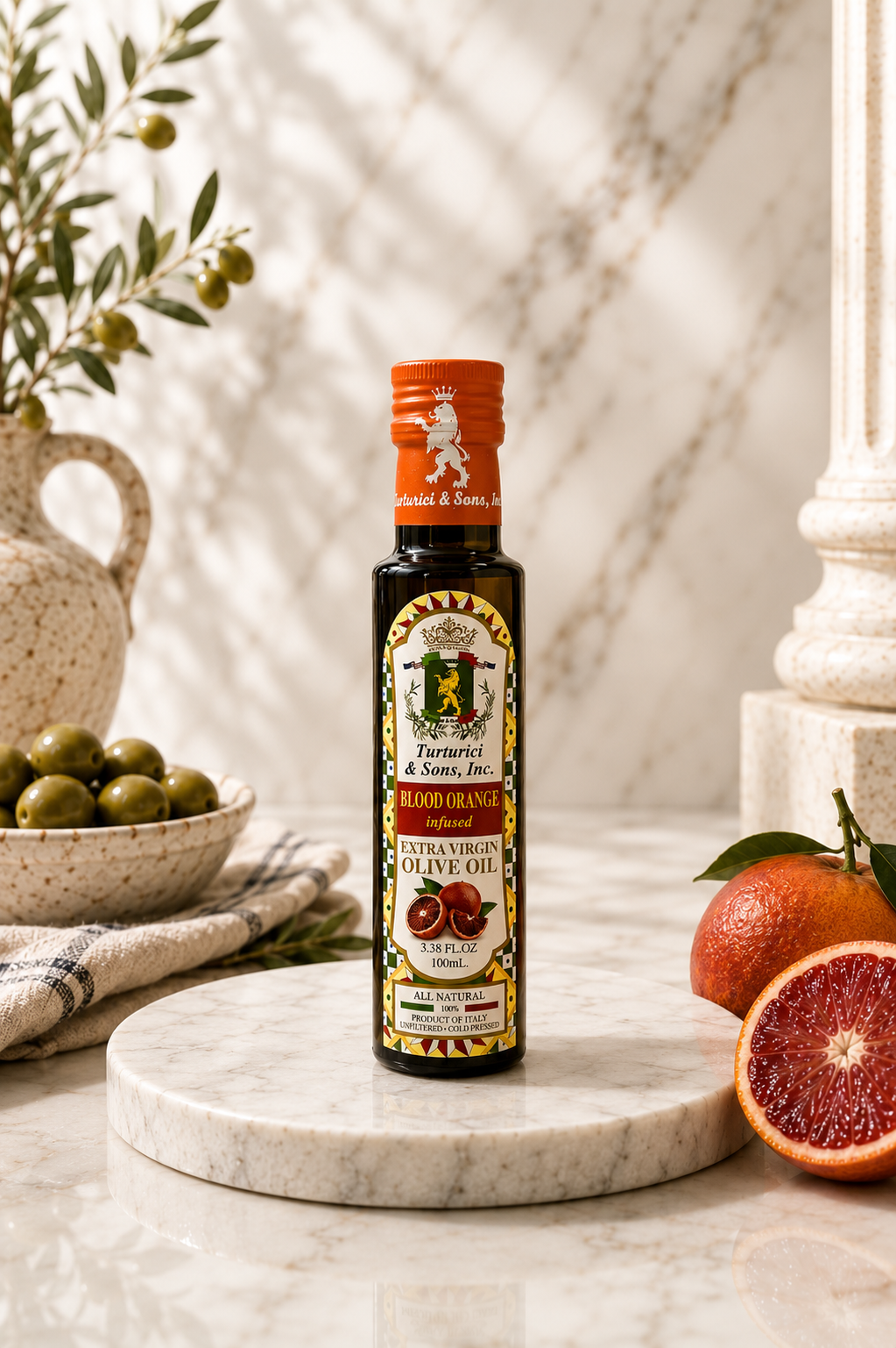 Blood Orange Infused Olive Oil 100ml