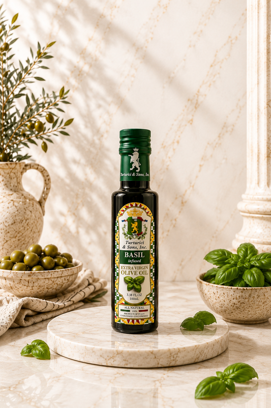 Basil Infused Olive Oil 100ml