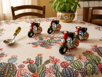 Sicilian Tapestry Tablecloth: Fichi d'India