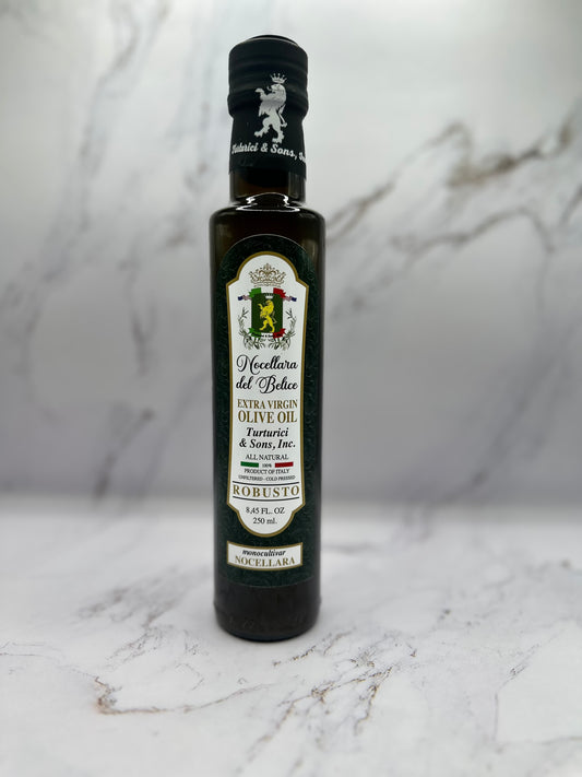 NOCELLARA DEL BELICE: Extra Virgin Olive Oil: Robusto (250mL)