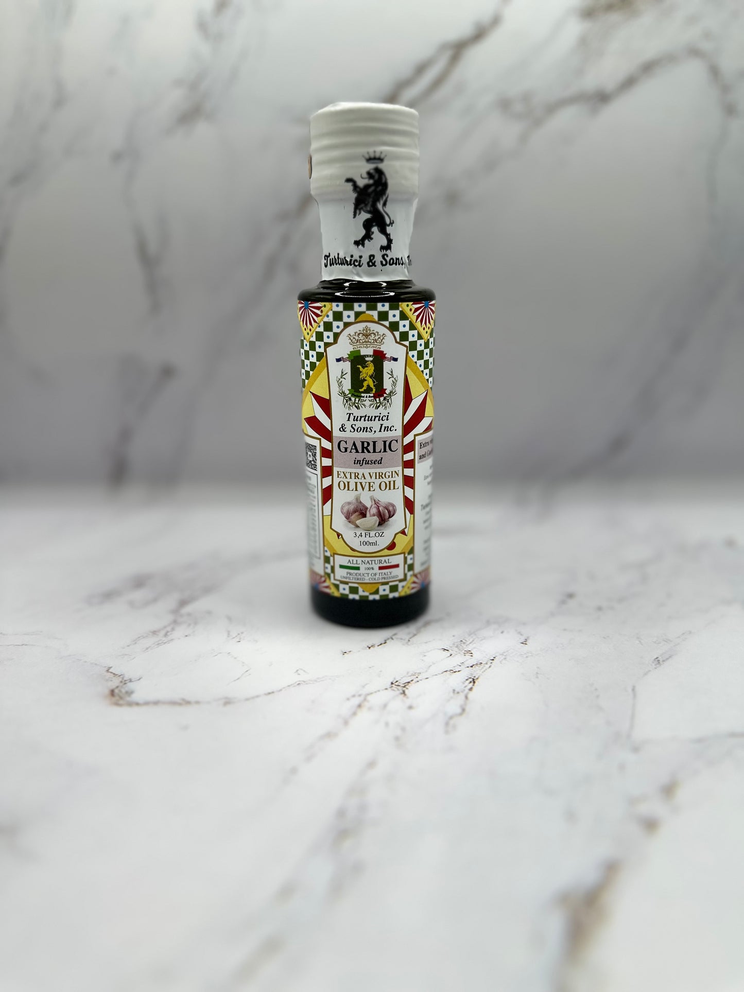 GARLIC Infused Extra Virgin Olive Oil (100ml)