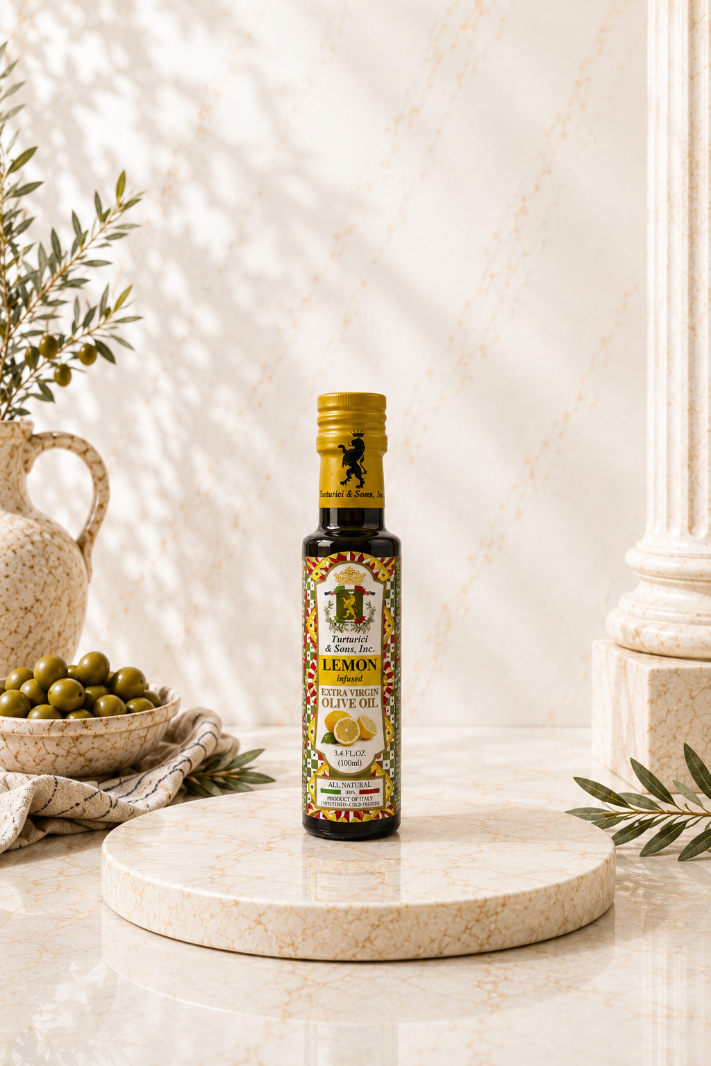 Lemon Infused Olive Oil 100ml