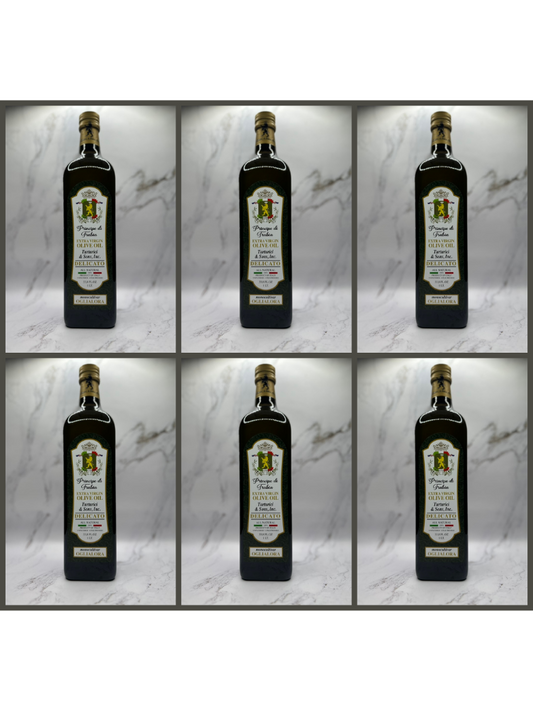 GRANDE PRINCIPE DI TRABIA: Extra Virgin Olive Oil: Box of 6 Bottles