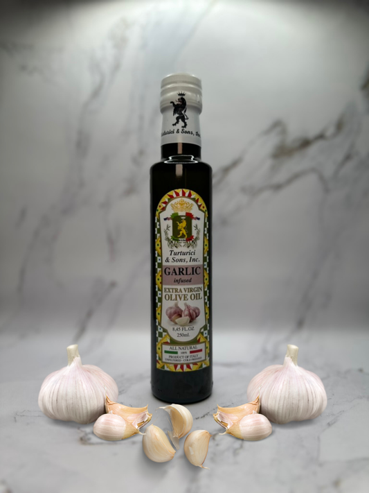 GARLIC Infused Extra Virgin Olive Oil (250ml)