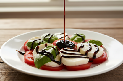drizzle balsamic on top